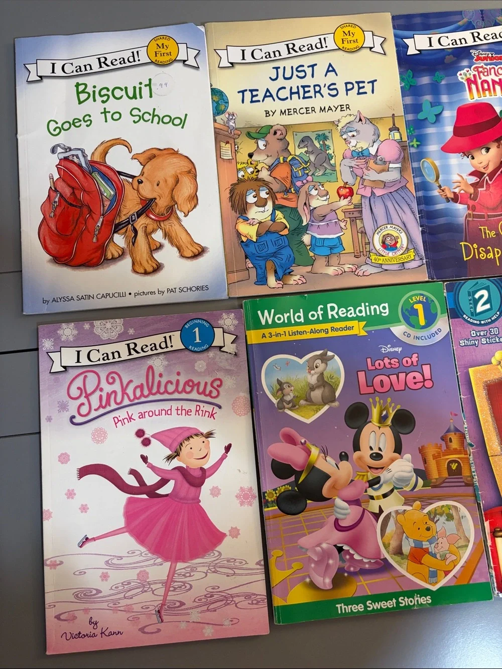 Scholastic Early Reader Book Set - From My first read to level 2 reading.